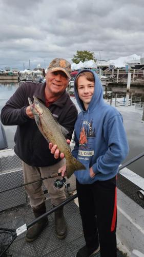 St. Joseph river salmon fishing 2024